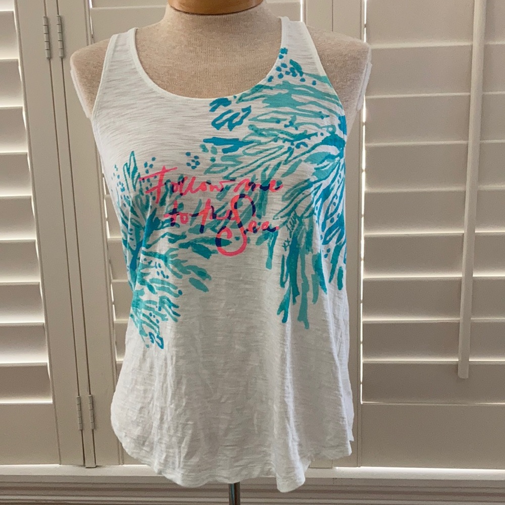 Lilly Pulitzer size small tank top.